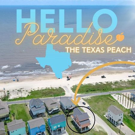 Spring Break Specials! Front Row Views - Tiki Bar - Playground Villa Bolivar Peninsula Exterior photo